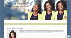 Desktop Screenshot of missshannan.com